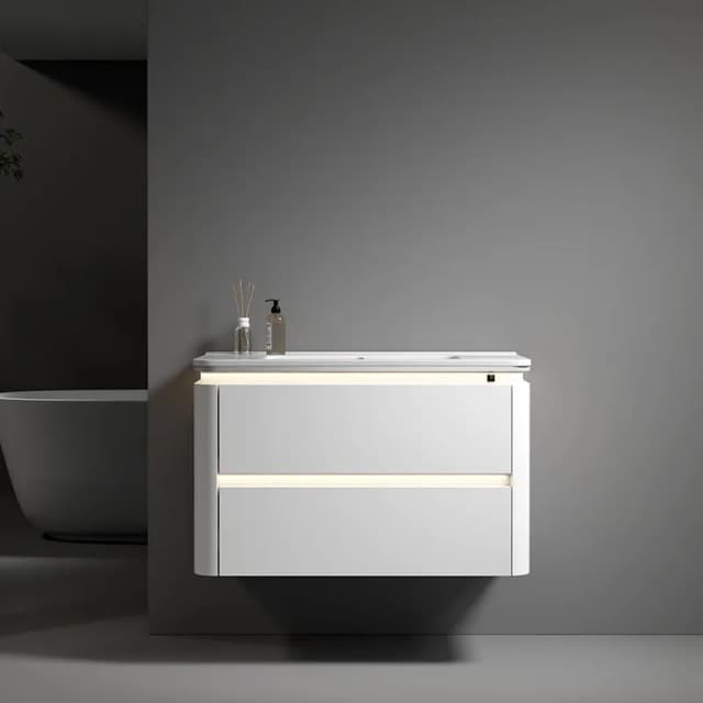 Vanity Cabinet 30" Matte White