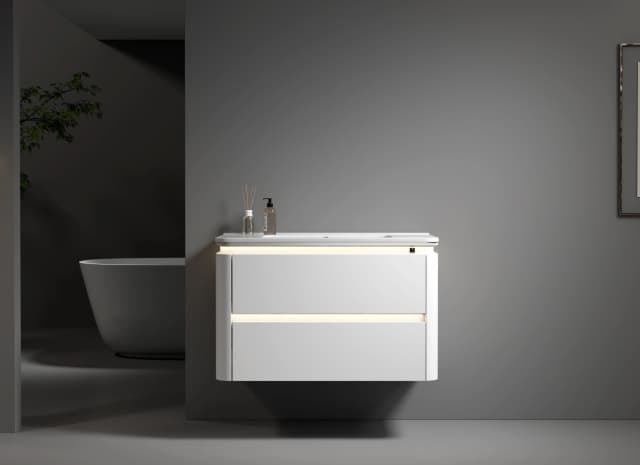 Vanity Cabinet 36" Matte White