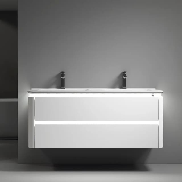 Vanity Cabinet 48" Matte White