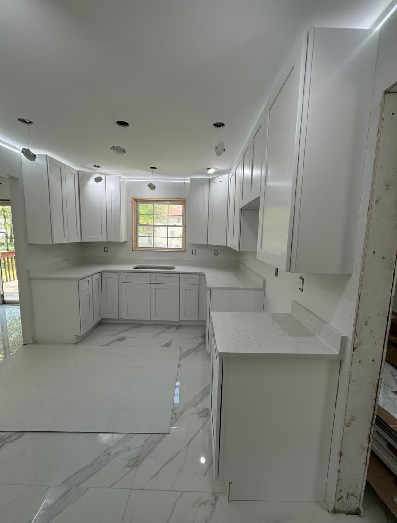 All-White Kitchen Transformation